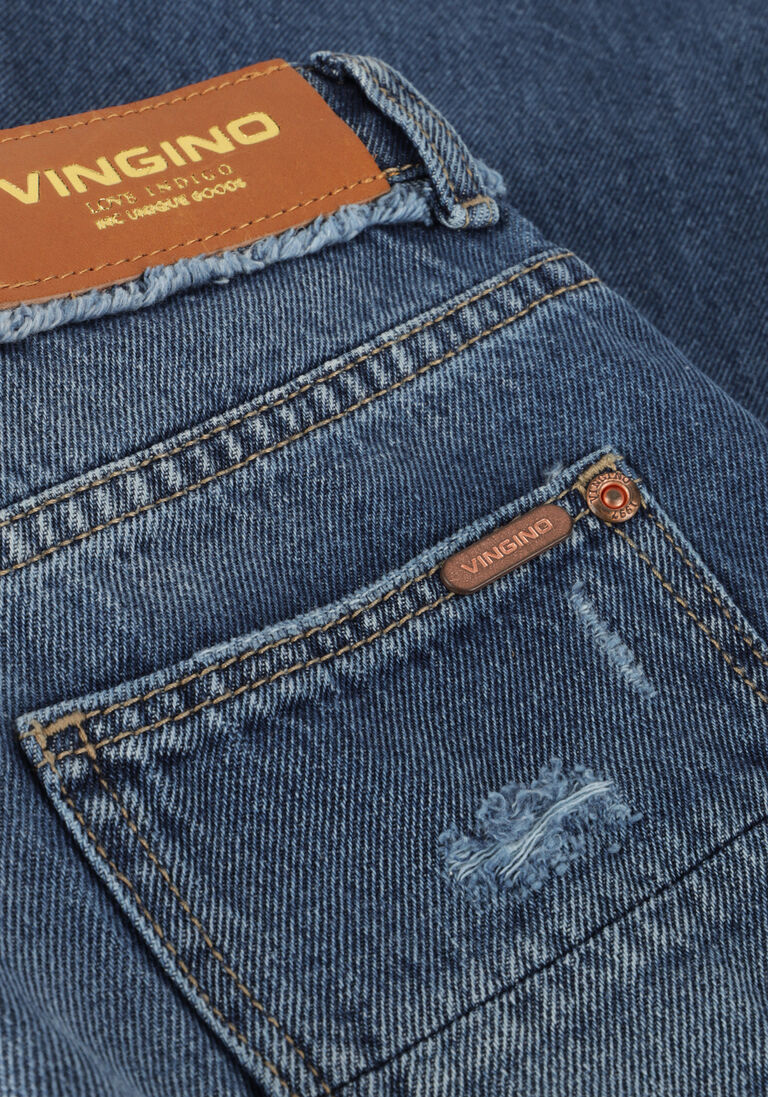 VINGINO blauwe vingino skinny jeans chiara damage