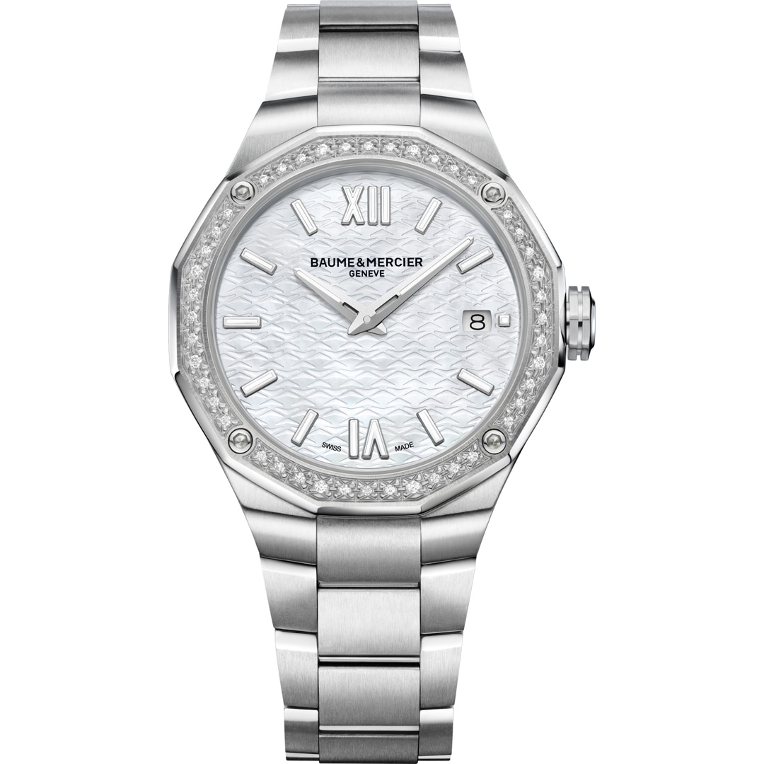 Baume et Mercier Riviera 10662 Diamonds Quarz Ø 36mm