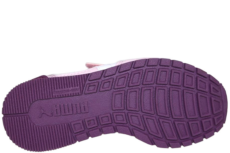 PUMA ST RUNNER V3 MESH V PS SKO I LYSERØDT TEKSTIL