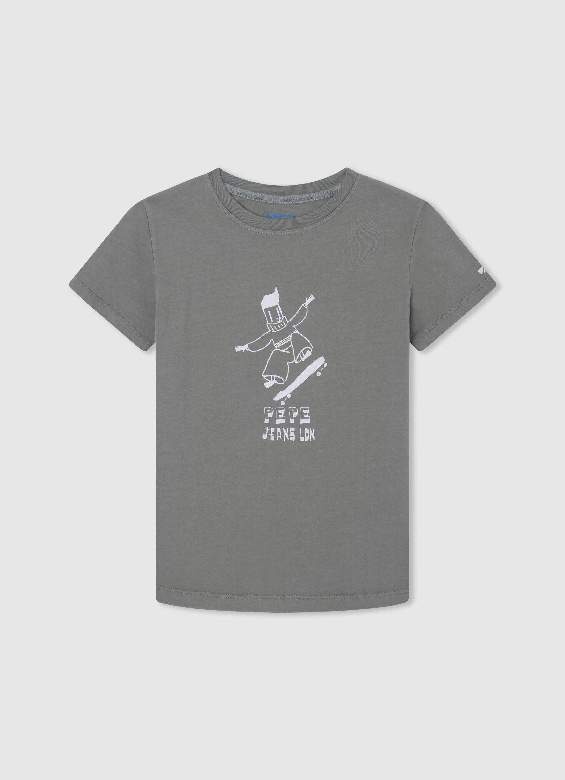 CAMISETA COM ESTAMPA GRÁFICA - verde-casting