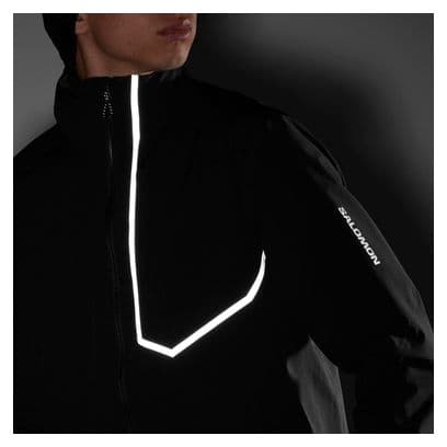 Veste imperméable Salomon Bonatti Trail Noir Homme