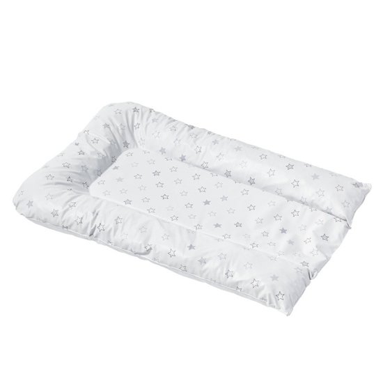 Matelas à langer flocons    Etoiles gris clair        de               Babycalin