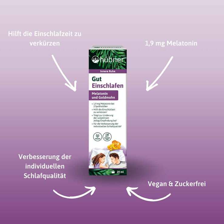 Hübner Gut Einschlafen Spray, 20 ml