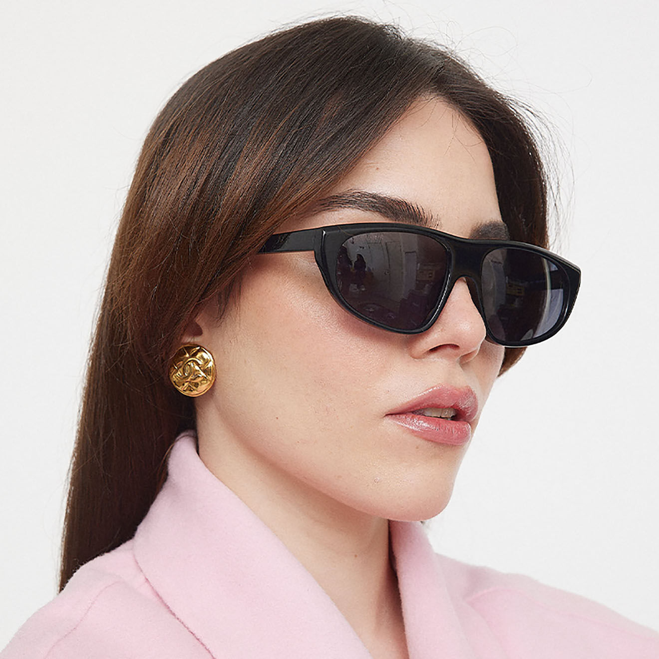 Balenciaga Lunettes de soleil noires - Neuf sans étiquette