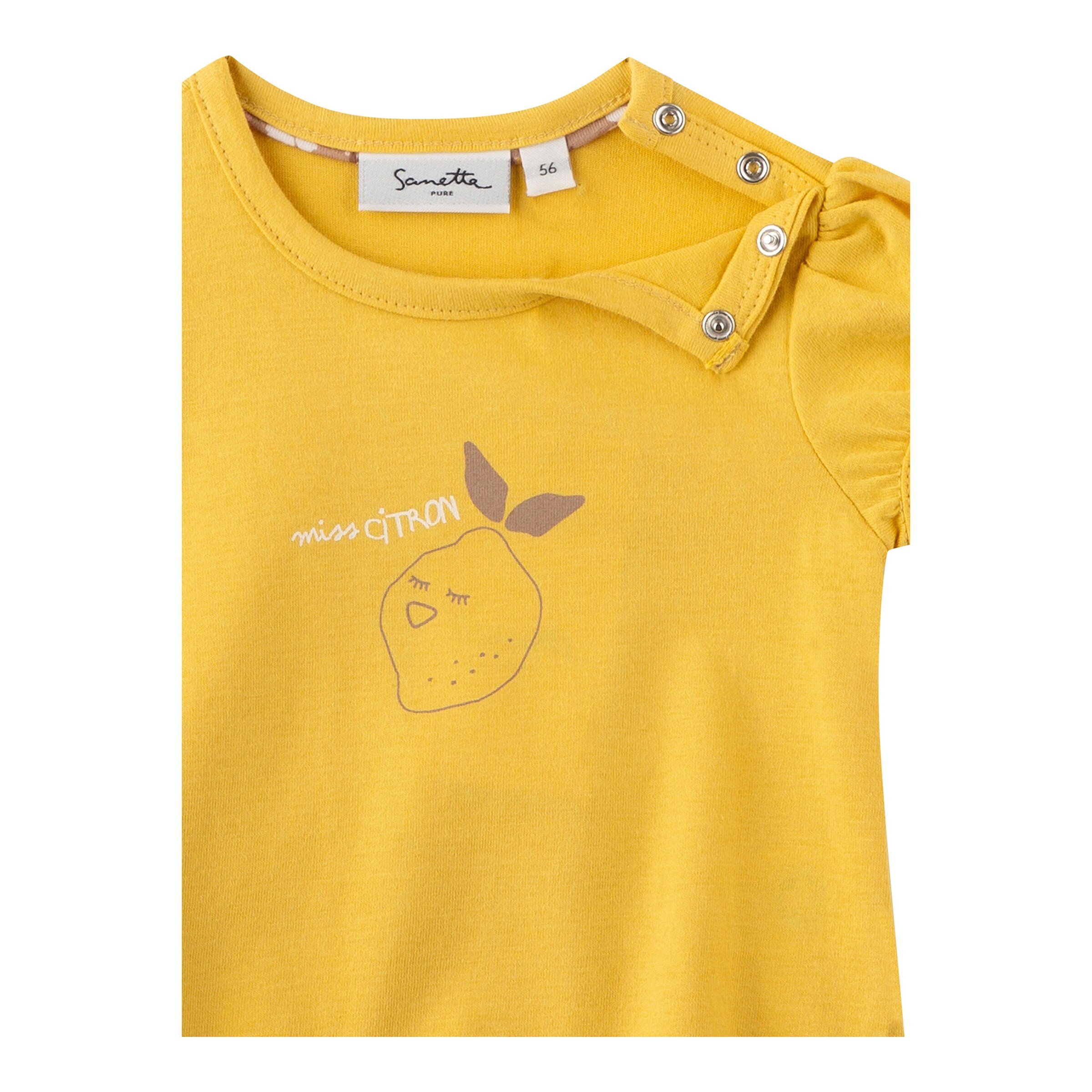 Sanetta Pure - Pure T-Shirt Zitrone gelb