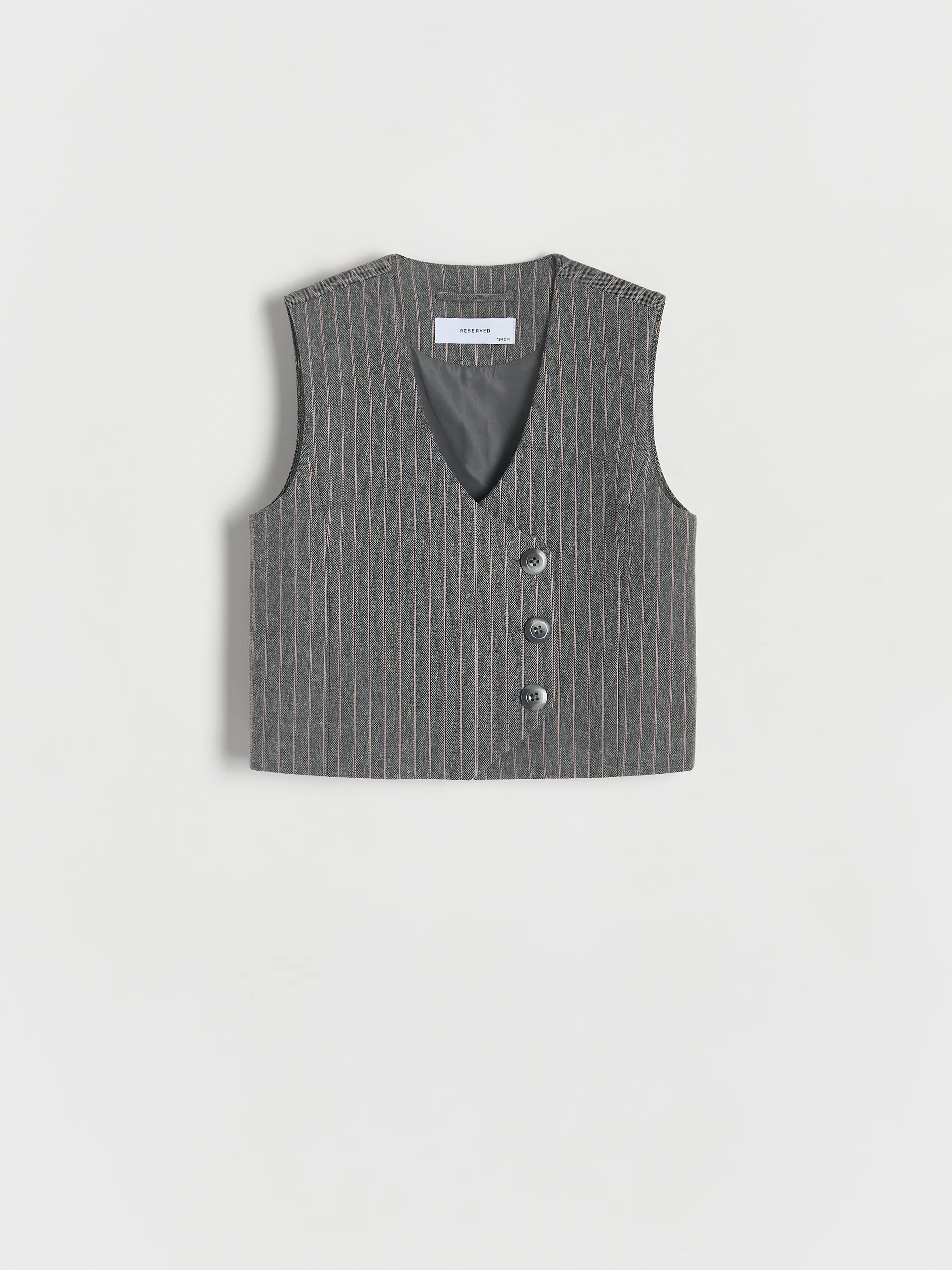 Elegante Weste mit Streifen