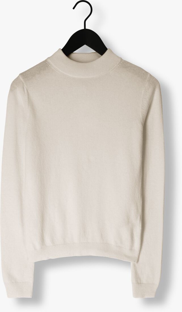 VANILIA ecru vanilia coltrui sheer cashmere rollneck