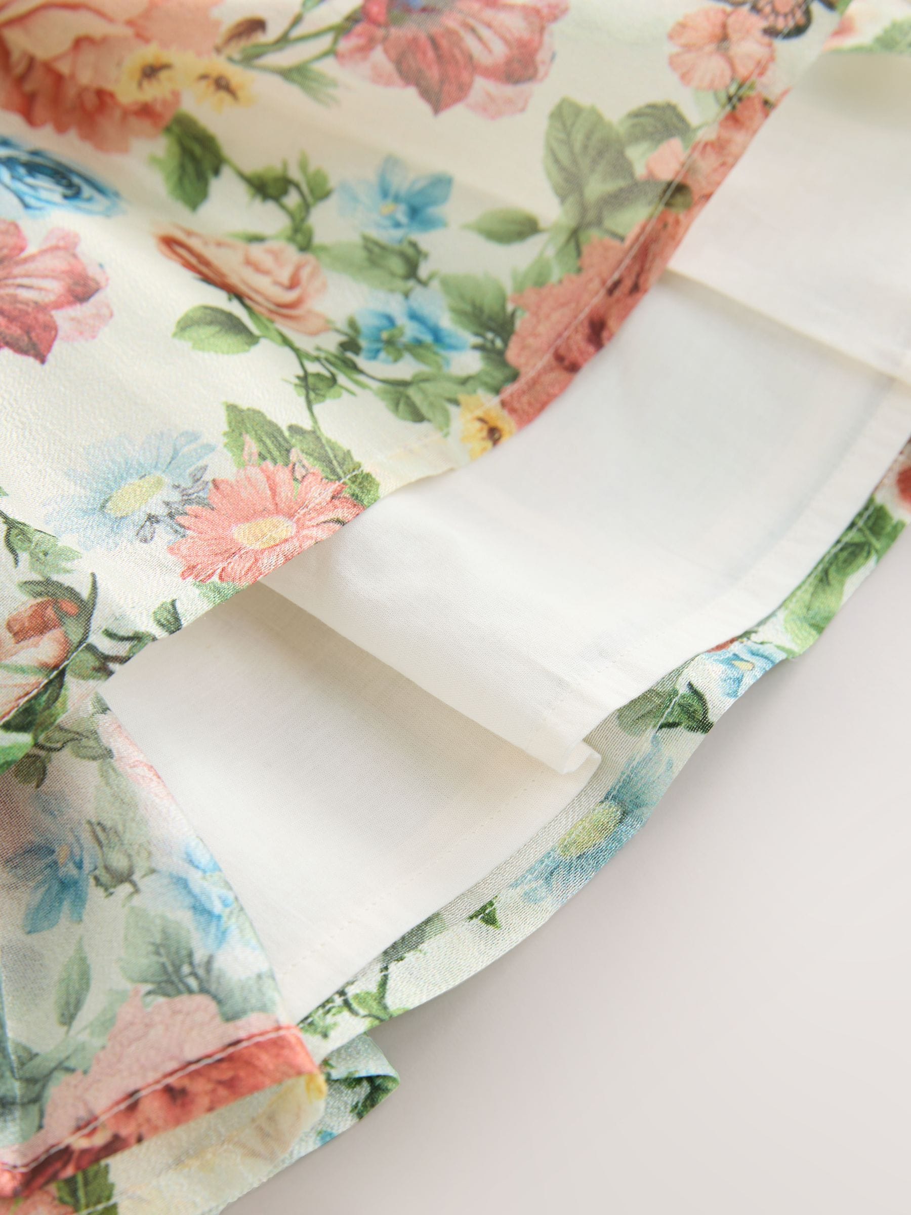 Vintage Floral Print - Feestjurk (3mnd-8jr)