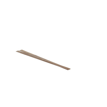 Afplakstrook ASQ28 80,5x2,8 cm Noten 2 stuks