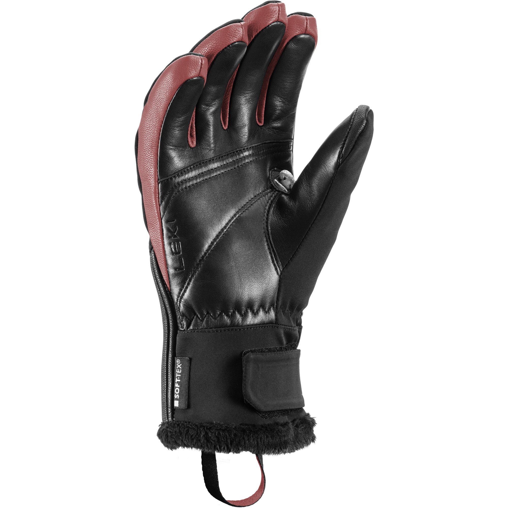 LEKI Vallarta 3D Skihandschuhe Damen schwarz