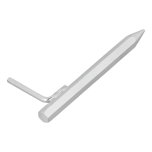 Jordanker 20 cm galvanisert stål med L-krok