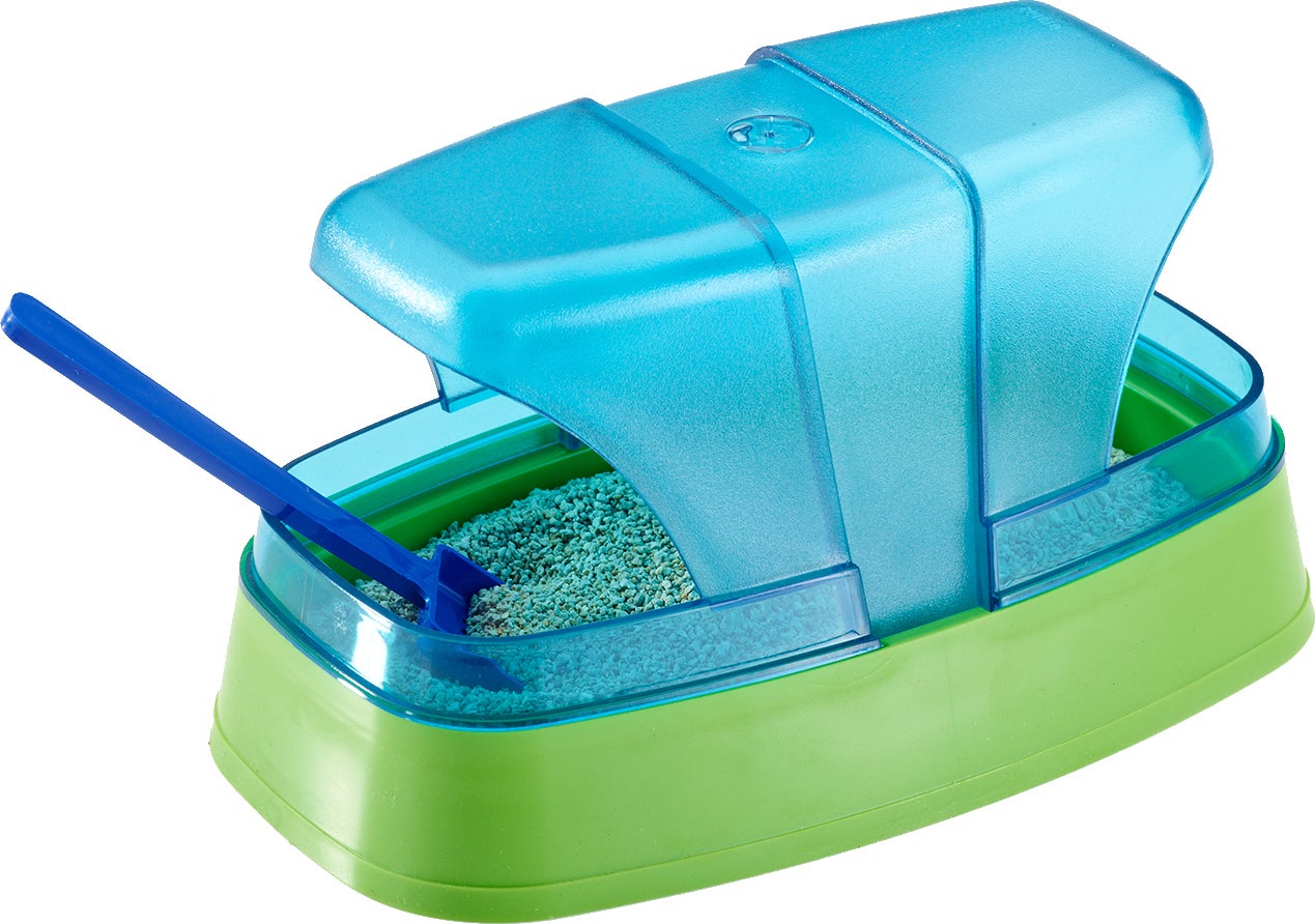 Savic hamster toilet blauw 17 x 10 x 10 cm