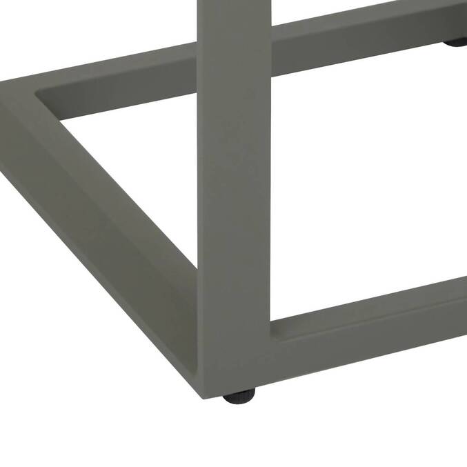 Table d'appoint de jardin carrée EVASION Vert laurier