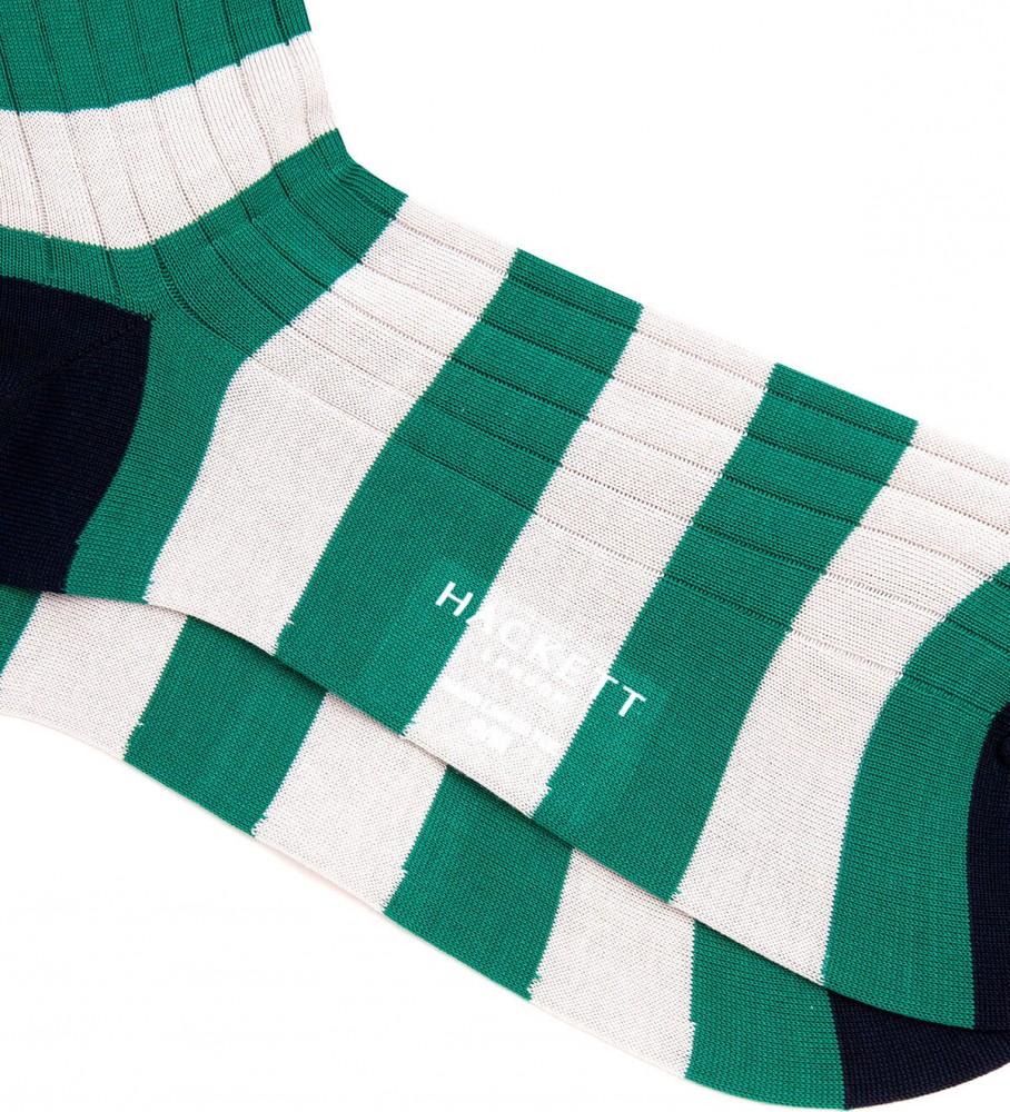 Meias de rugby Hackett verdes