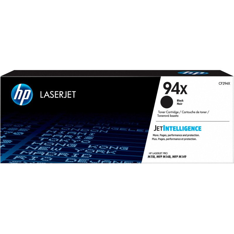 HP 94X - CF294X toner haute capacité noir pour imprimante laser