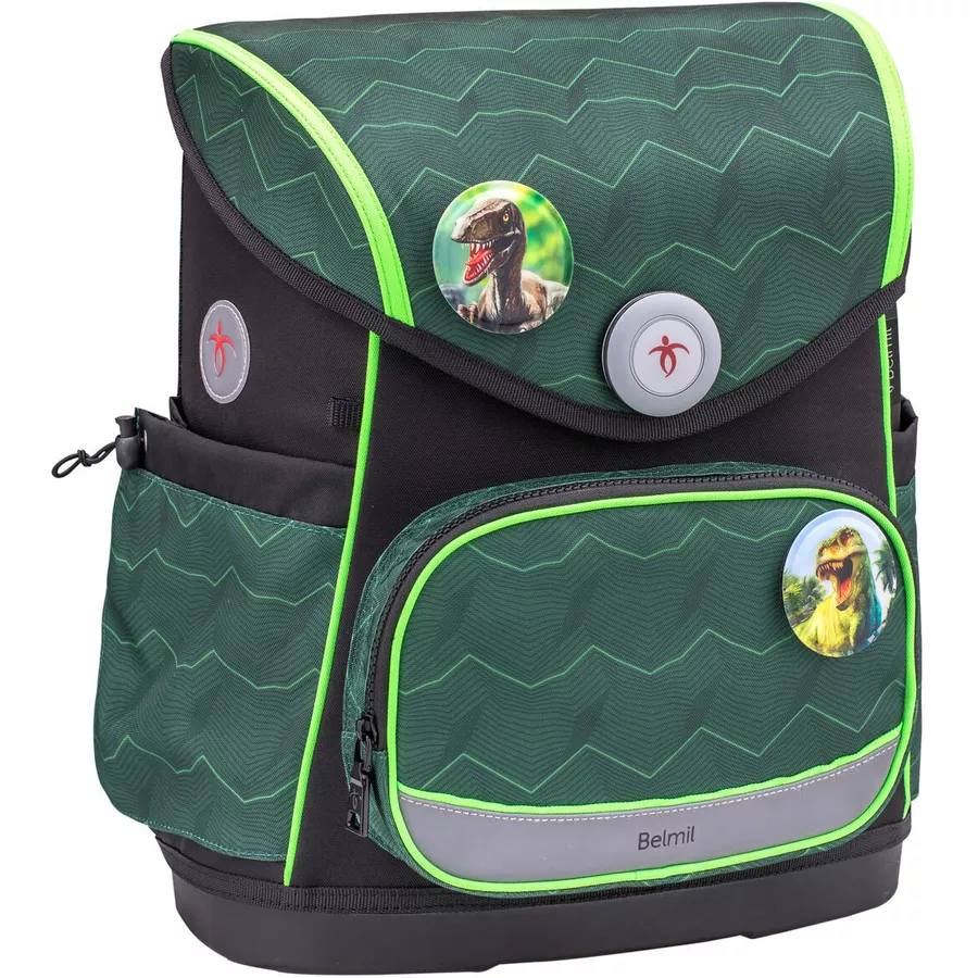 Belmil Schulranzen Premium Compact Plus Schulranzen Twist of Lime