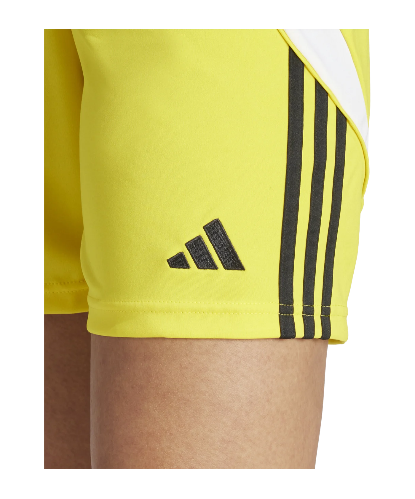 adidas Tiro 24 Short Damen Gelb Schwarz