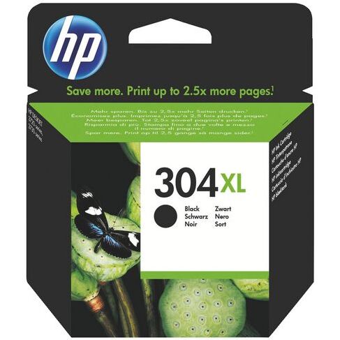HP 304XL Cartouche encre haute capacité noire pour imprimante jet d'encre