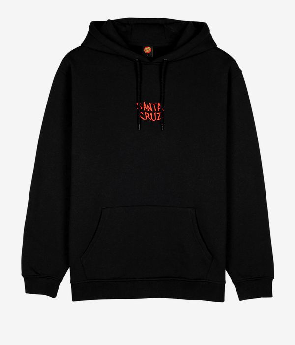 Santa Cruz Torn Hand Hoodie (black)
