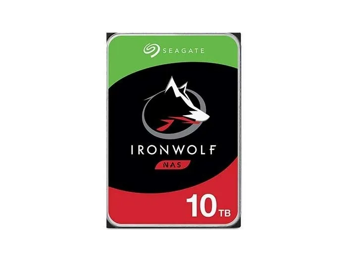 Seagate IronWolf ST10000VN000 - Harddisk - 10 TB - intern - 3.5