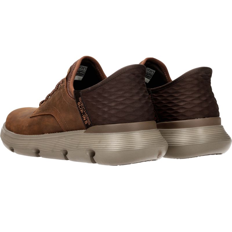 Skechers Hands Free Slip-ins Garza-Gervin Wide Instappers Cognac Heren