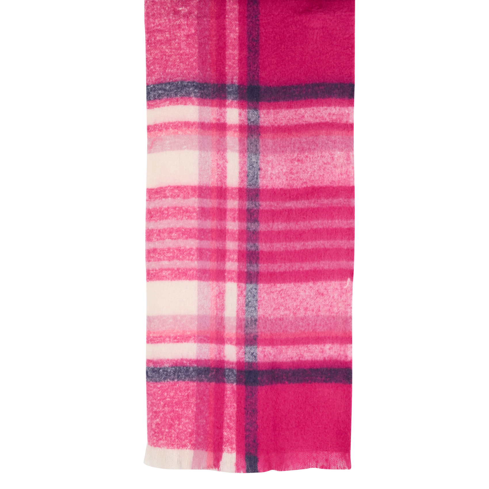 Echarpe à carreaux | Rose