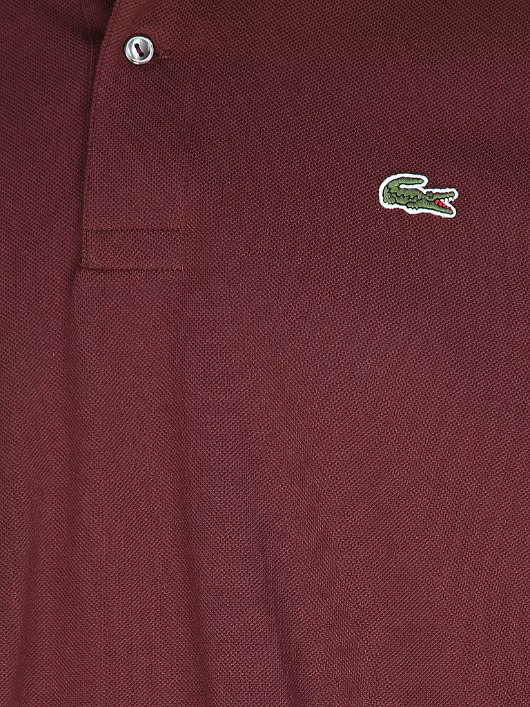 LACOSTE Poloshirt Classic Fit L1312 dunkelrot