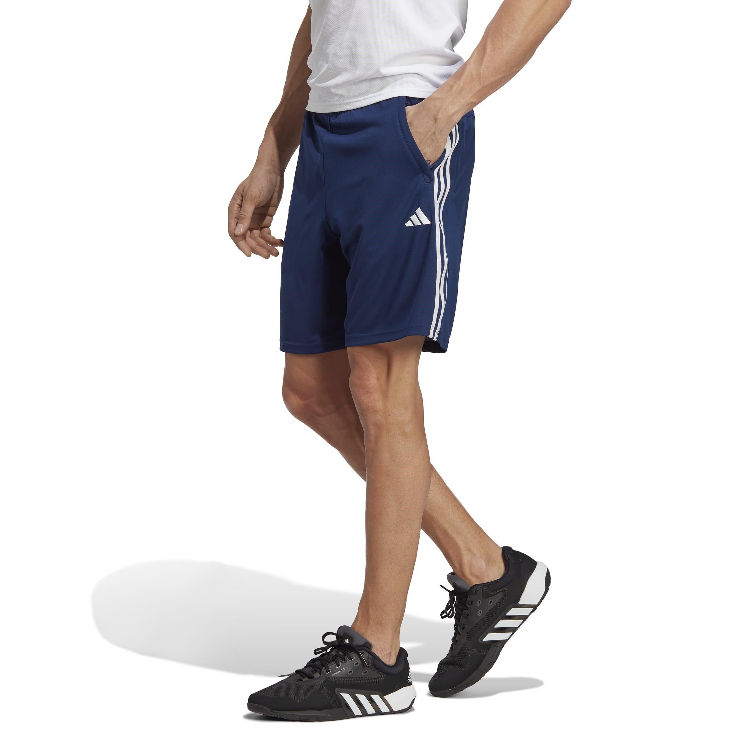 adidas Train Essentials Piqué 3 Stripes Training Shorts Mens