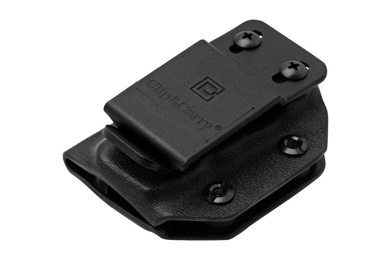 Clip And Carry Kydex Sheath Leatherman Wave, Wave Plus, Black LWAVE-BLK riemholster