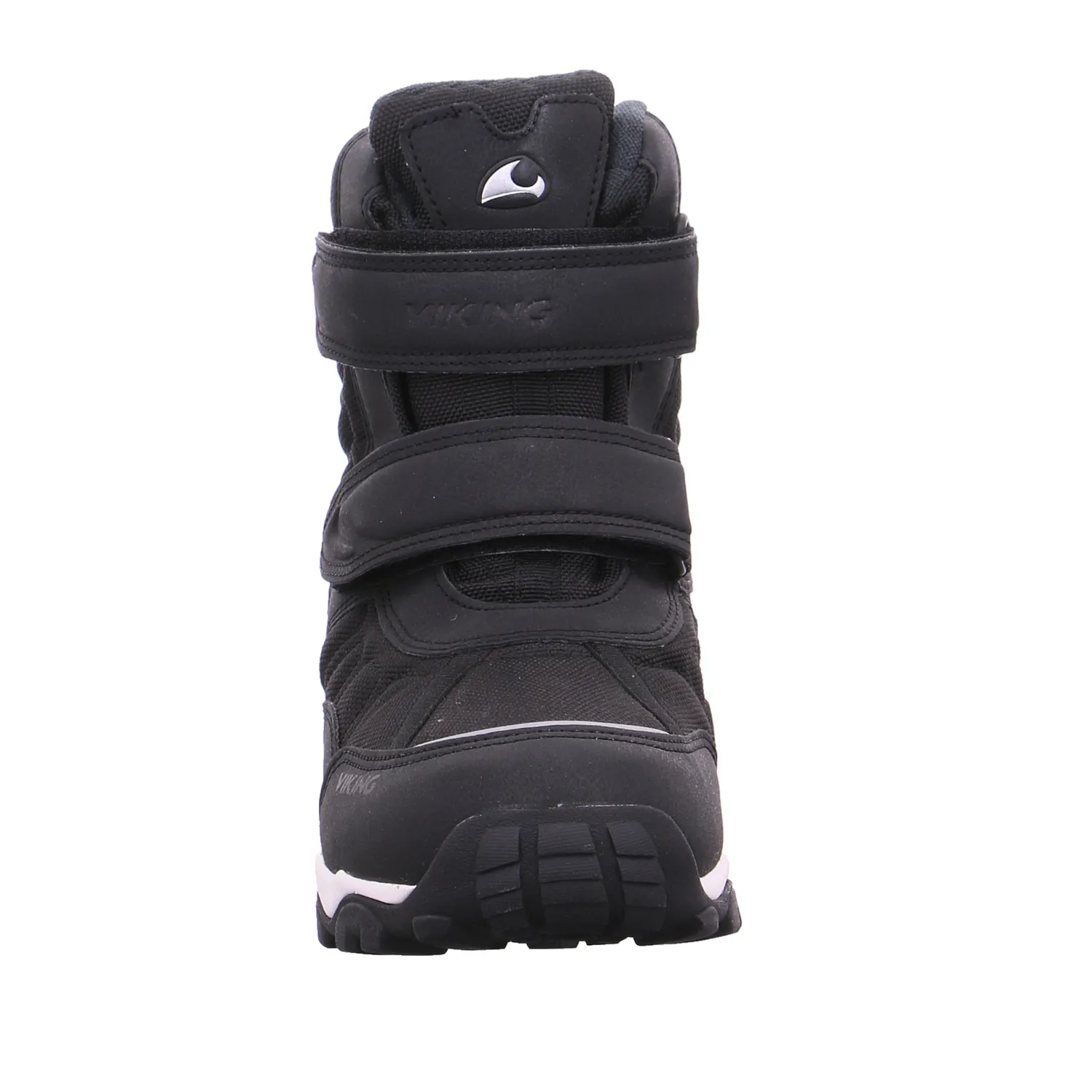 VIKING Jungen- Snowboot Membran Schwarz Textil  Unisex Schneestiefel