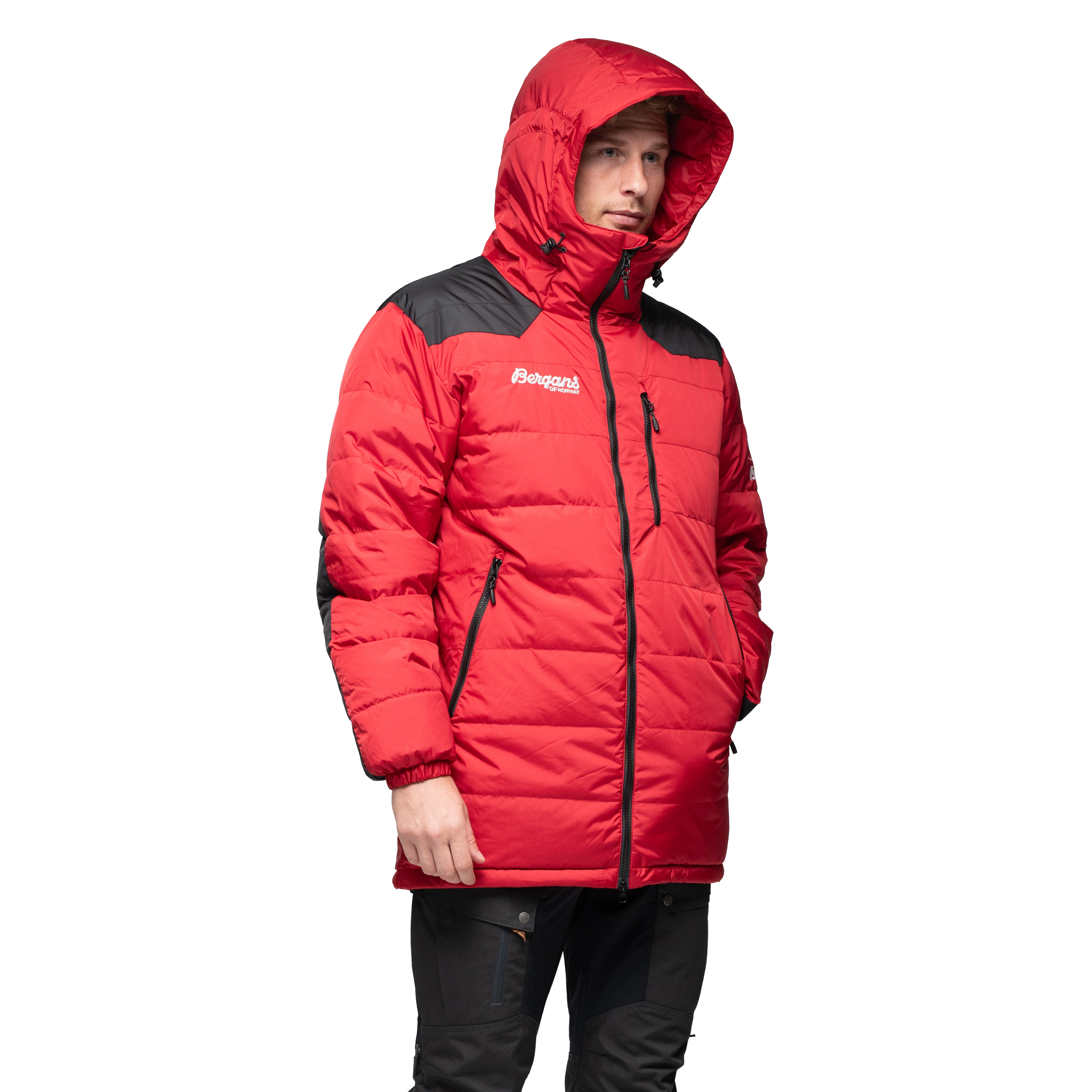 Expedition Down Light Parka Red / Black