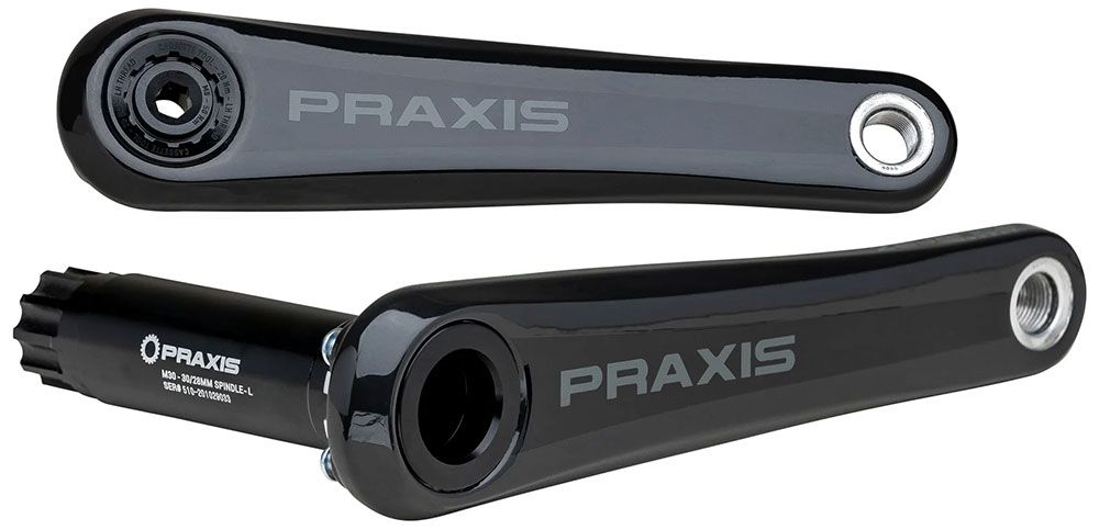 Praxis Works Zayante Carbon M30 52/36Z Road Kurbelgarnitur kaufen | Bike-Discount