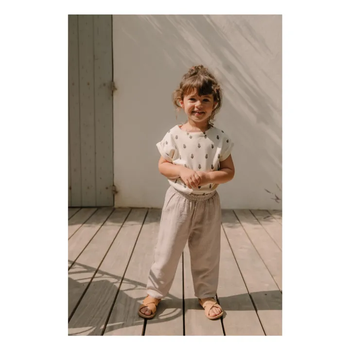 Studio Bohème Pantalon Cousin Rayé | Parme