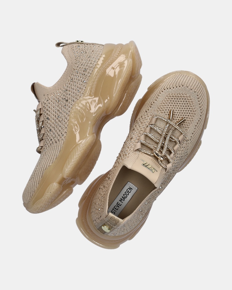 Steve Madden Meter Dad Sneakers  - beige