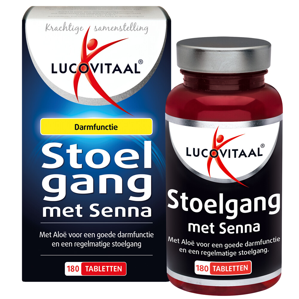 Lucovitaal Stoelgang met Senna180 tabletten