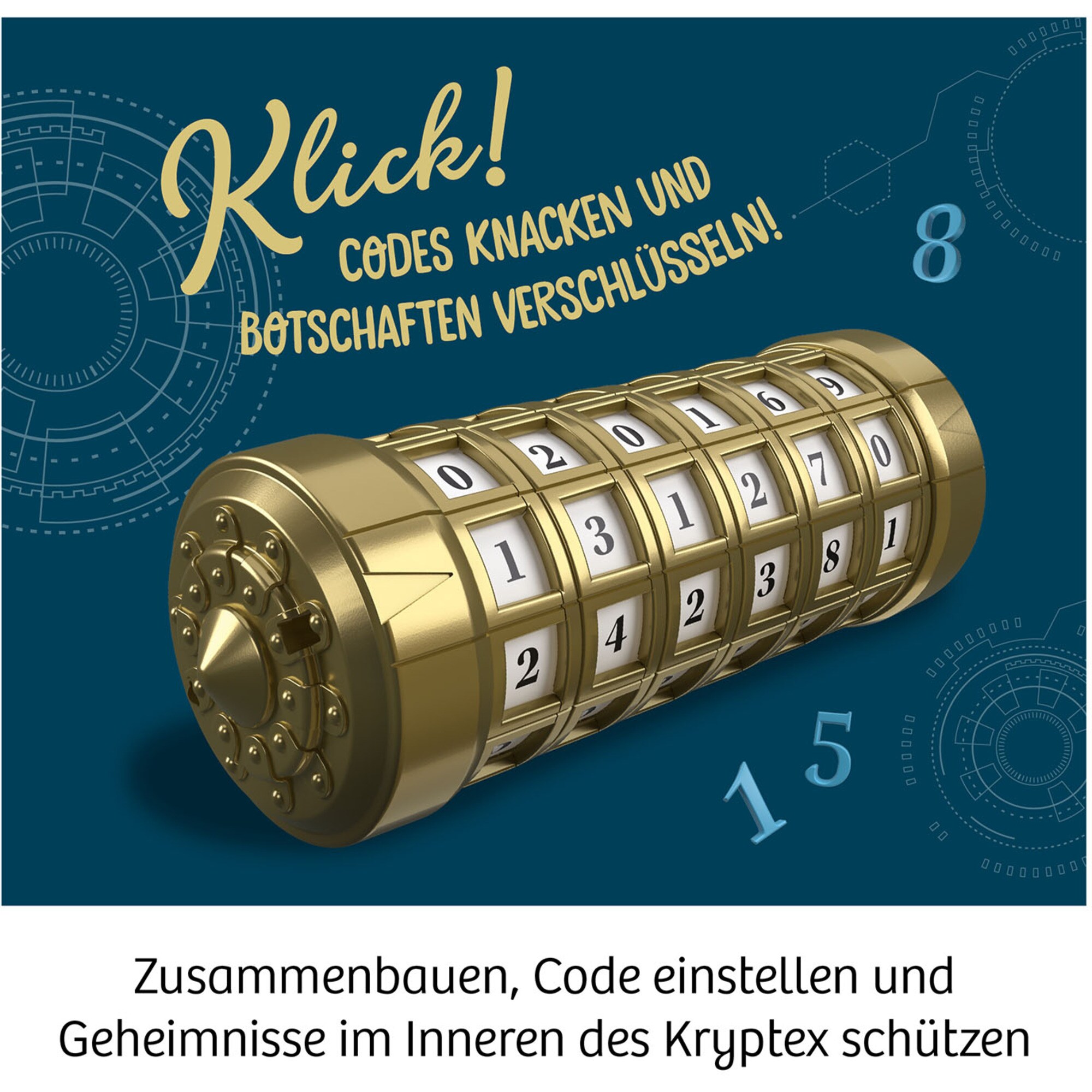 Kosmos Detektiv-Sets Geheim-Codes
