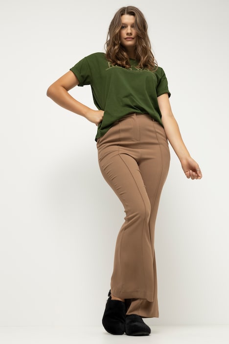 Schlaghose, Flared Fit, High Waist, Biese
