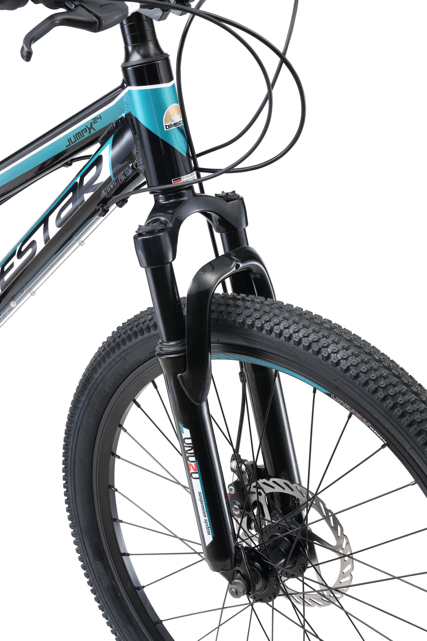BikeStar MTB kinderfiets 24 inch zwart