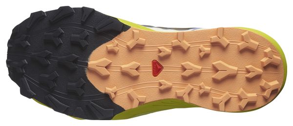Chaussures de Trail Running Femme Salomon Thundercross Beige Jaune