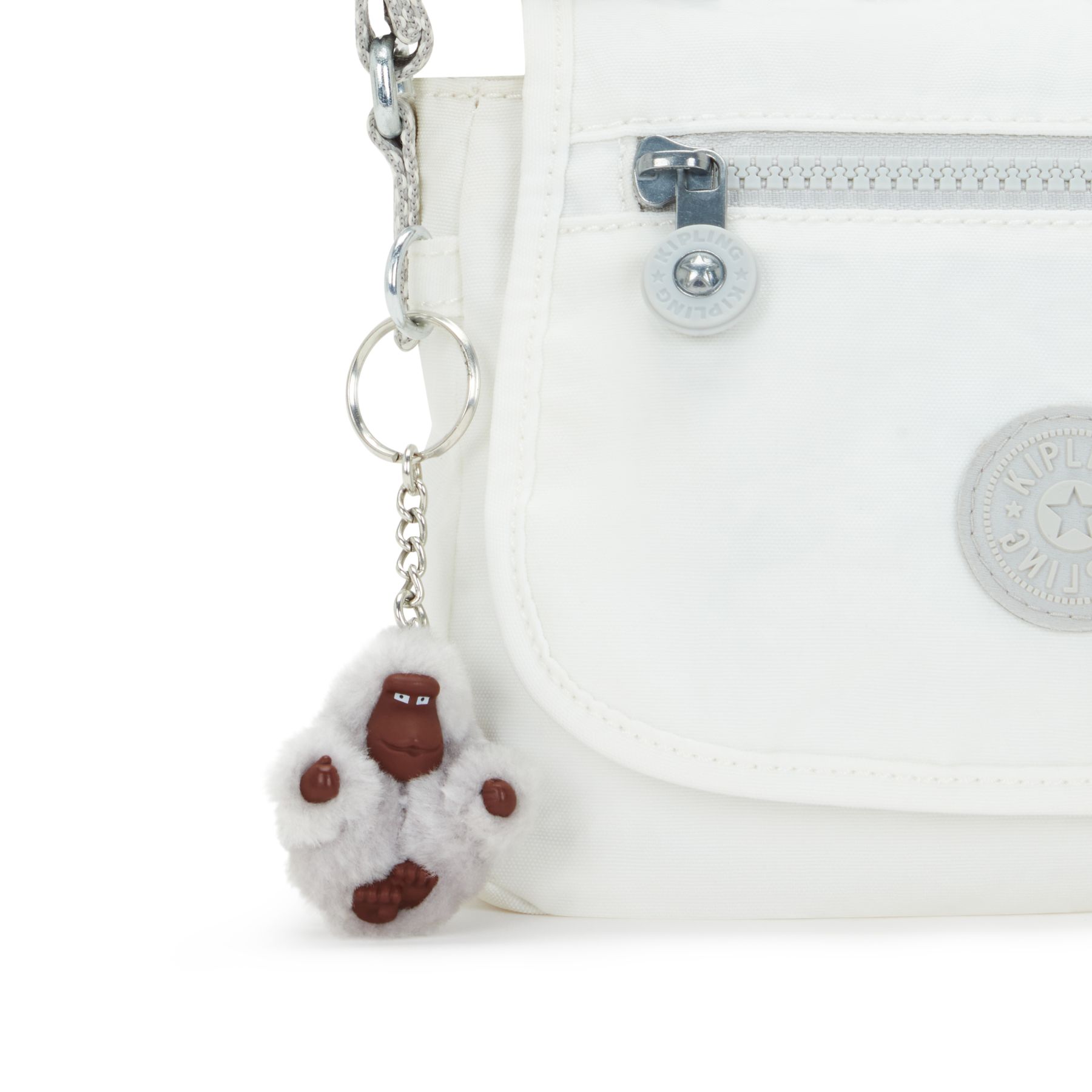 SABIAN U Petit Sac à Bandoulière avec Bretelle Ajustable - Vivid White