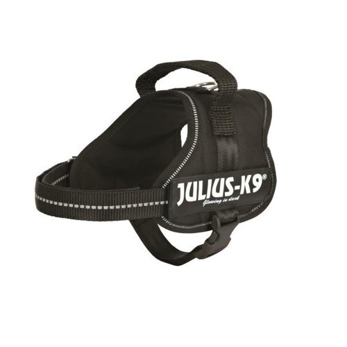 Coleira de Reforço Preta Julius K-9 para Cães