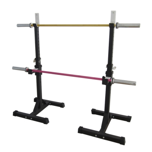 Suportes para barra de levantamento (rack de agachamento)