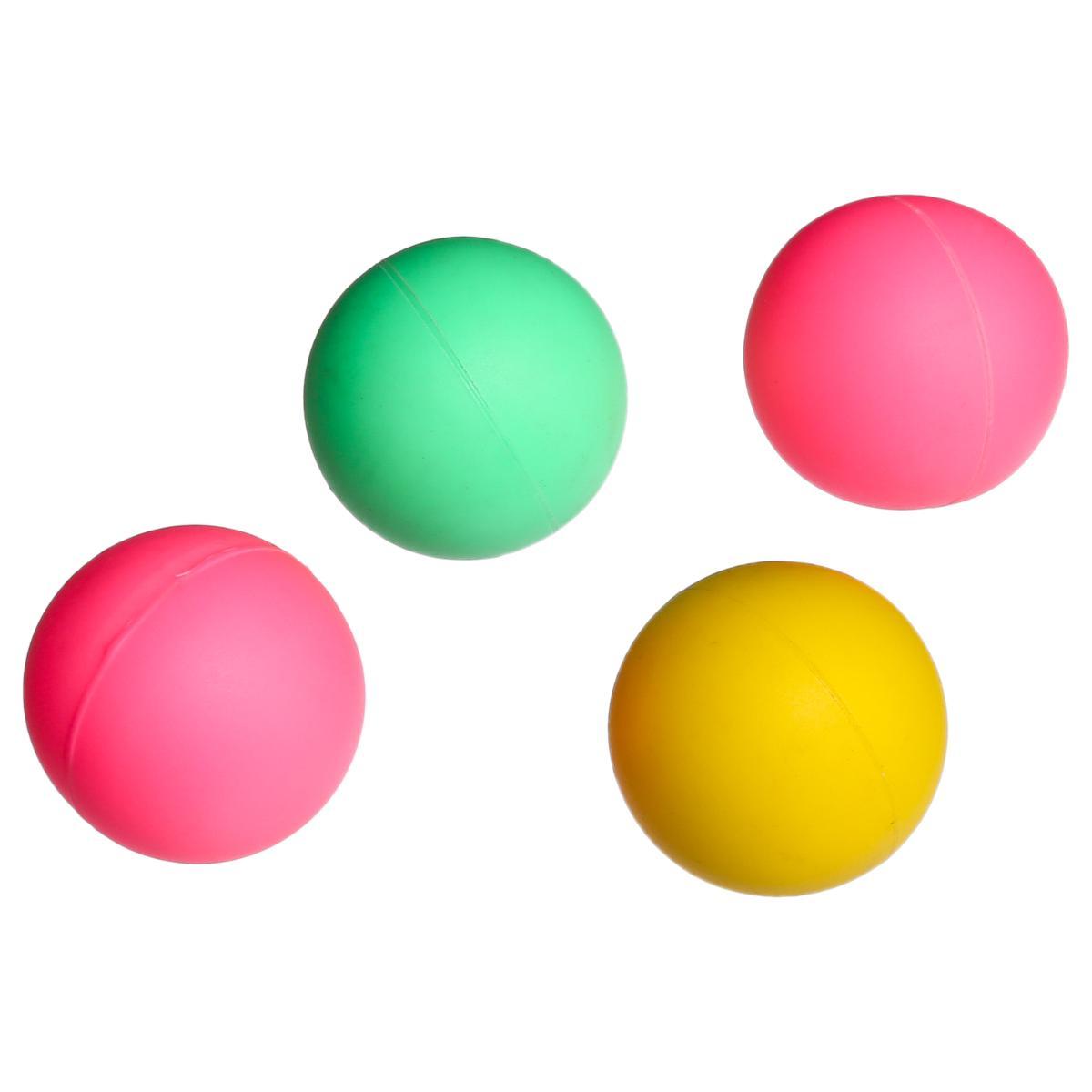 BALLE PLAGE X4 PIECES D.4CM