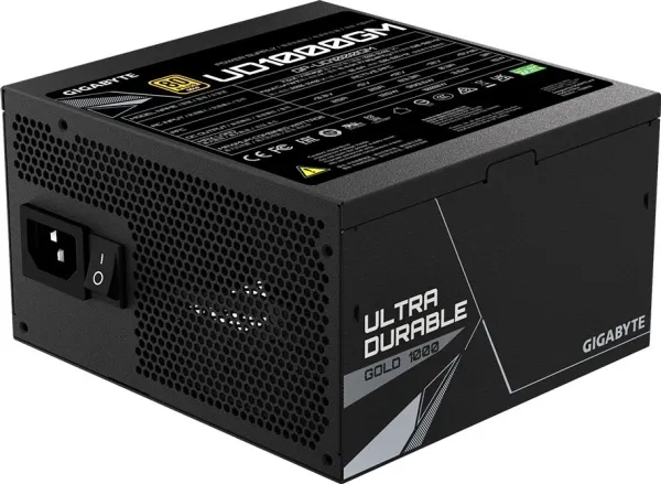 Gigabyte UD1000GM - Strømforsyning (intern) - ATX12V 2.31/ EPS12V - 80 PLUS Gold - AC 100-240 V - 1000 Watt - aktiv PFC