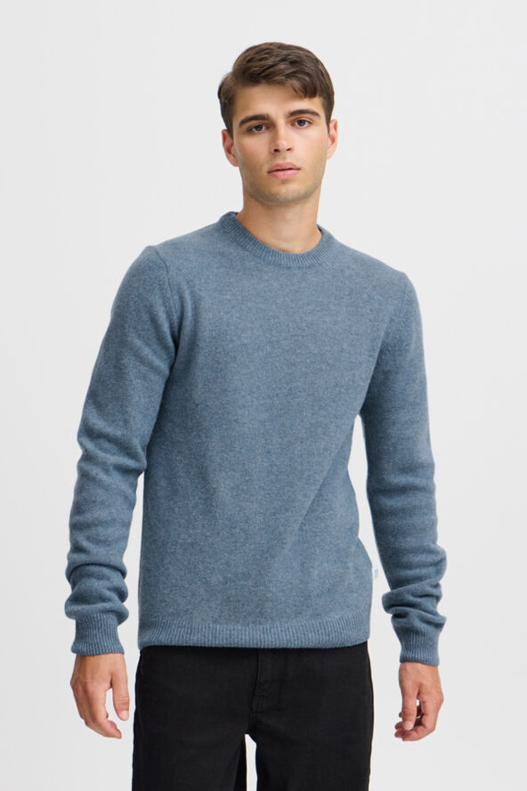 Casual Friday CFKARL crew neck bounty knit True navy melange