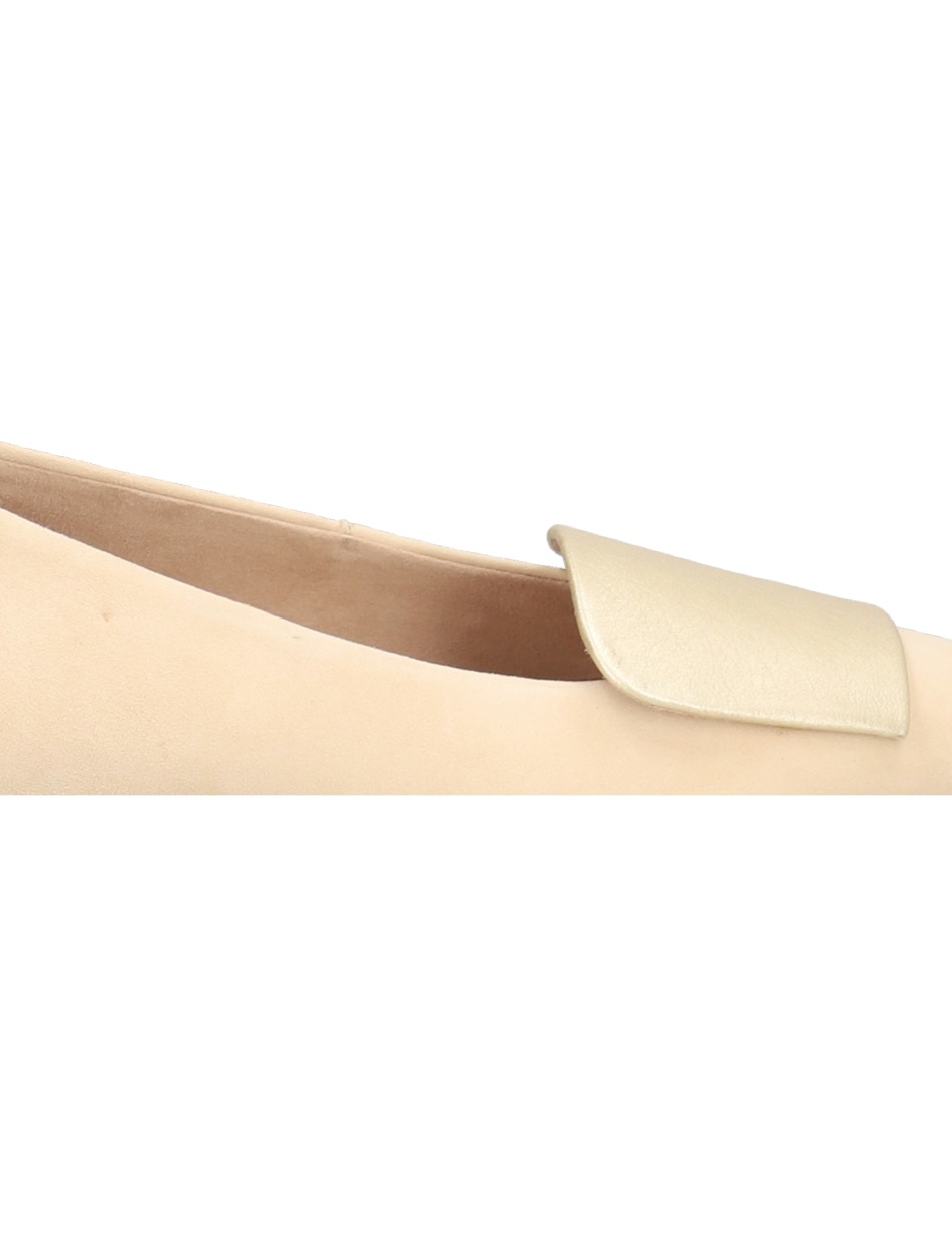 Veloursleder Ballerina