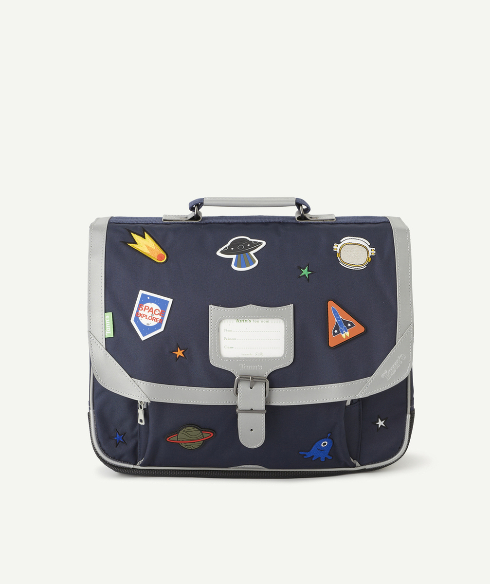 TANN'SCARTABLE ELLIOTT BLEU MARINE THÈME ESPACE