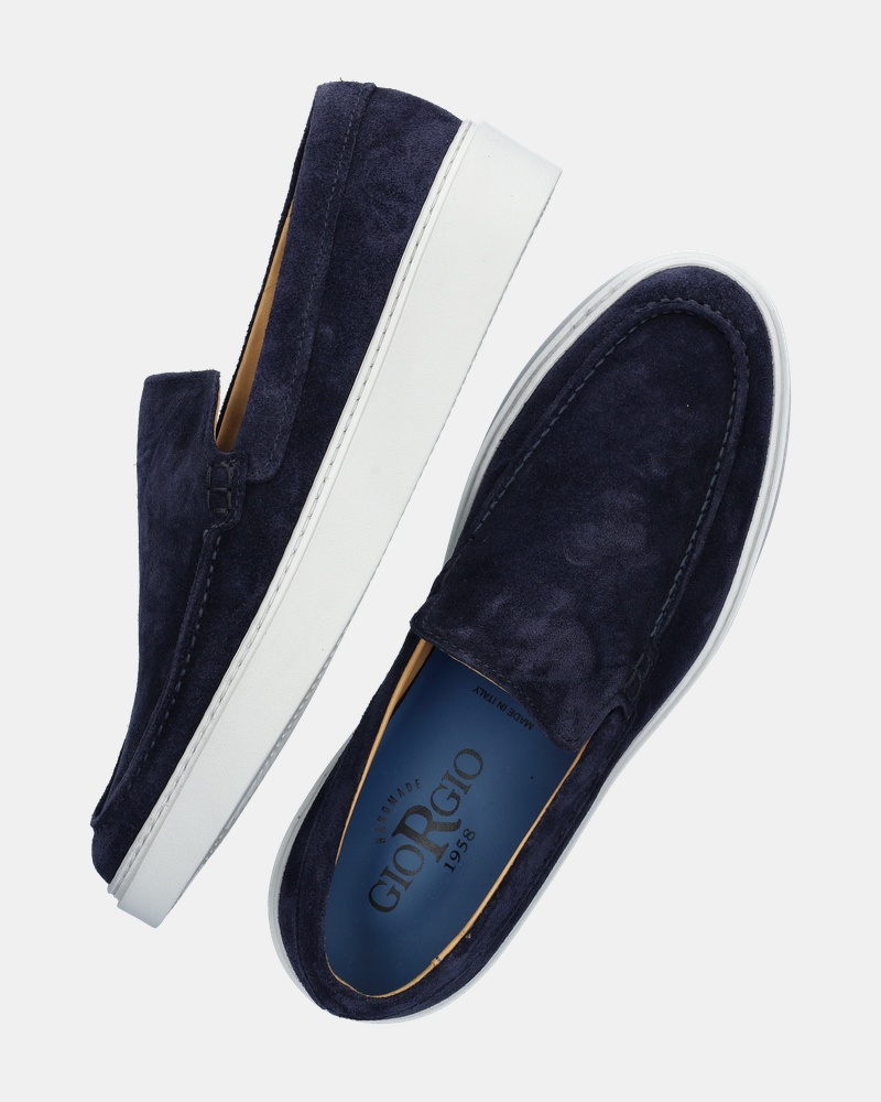 Giorgio Instapschoenen  - blauw