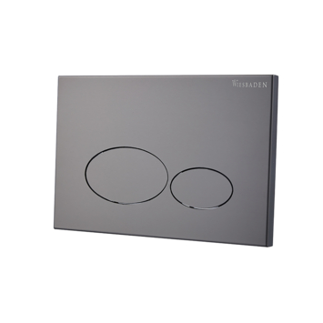 Marho X32 Metal drukplaat voor inbouwreservoir gun metal