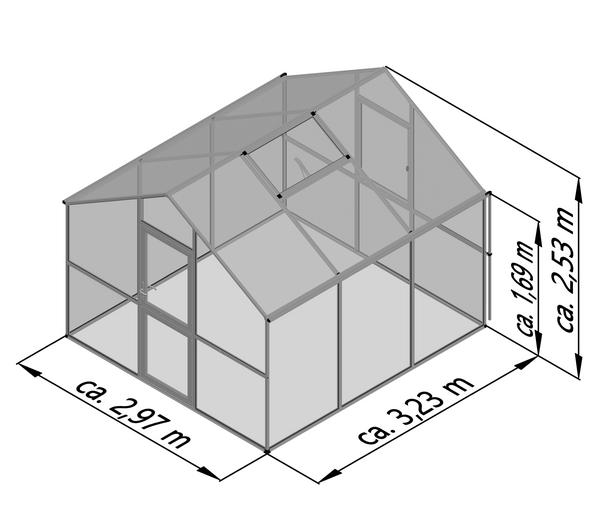 KGT Gewächshaus Ortasia III, ESG/HKP